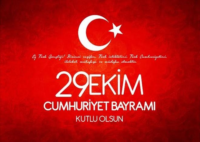 Kaymakam Gülihsan Yiğit´ten 29 Ekim Mesajı