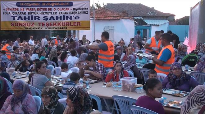 Yanıkköy de iftar vakti