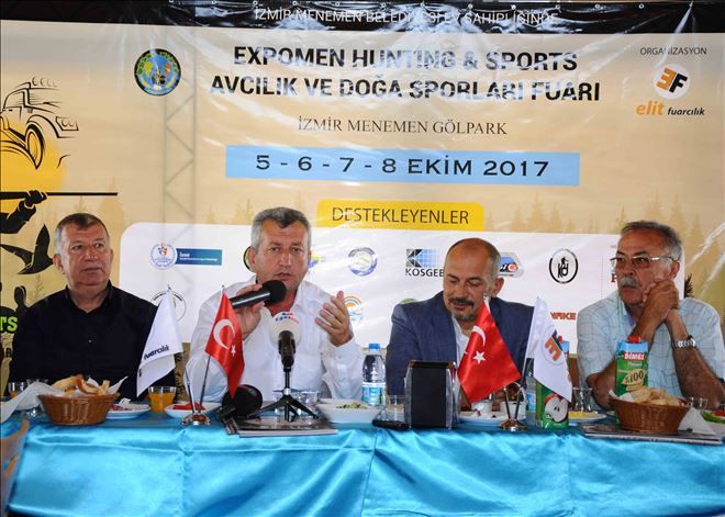 Avcılık ve doğa sporları tutkunları Gölpark Menemen´de buluşacak