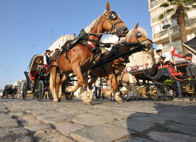 Faytonlar kent merkezine açılıyor