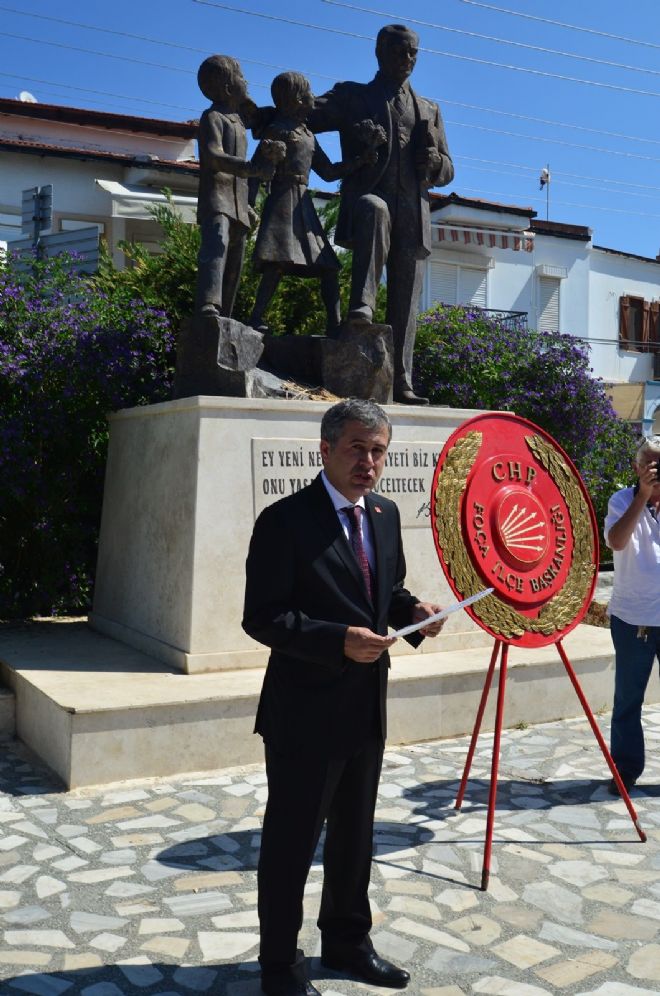 Foça CHP de 91. Yıl Coşkusu 