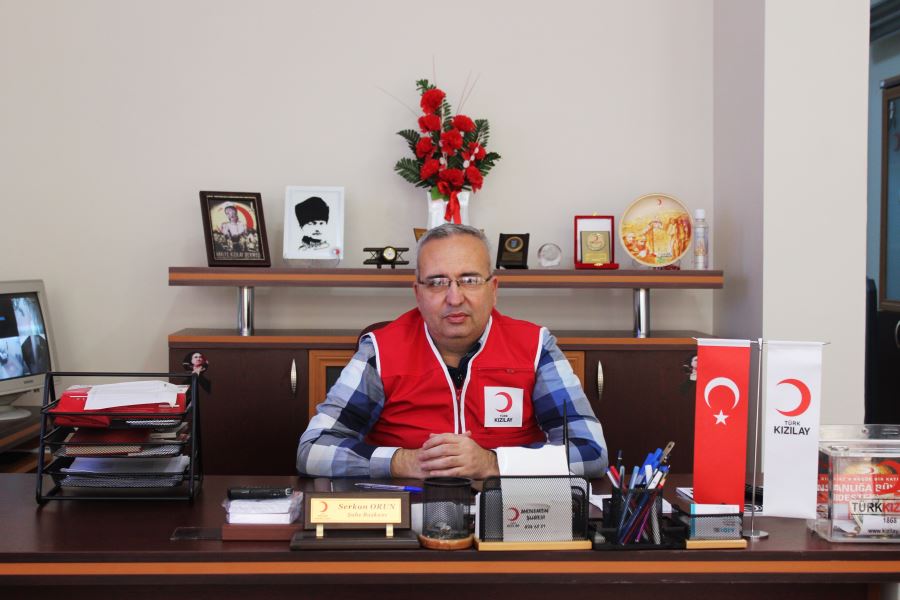 Türk Kızılay'ı Menemen Şubesi Yardımlarına Devam Ediyor