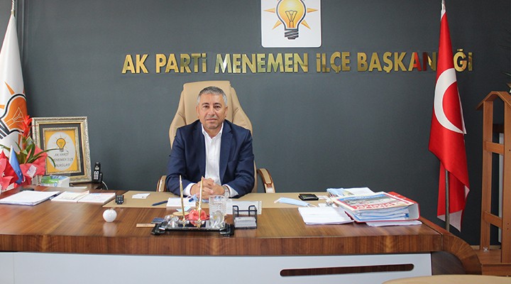 AK Parti Menemen’de, CHP’li Ünal’ın istifası sonrası açıklama