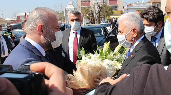 Binali Yıldırım Menemen'i Ziyaret Etti