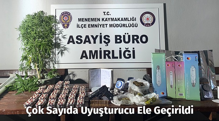 Çok Sayıda Uyuşturucu Ele Geçirildi