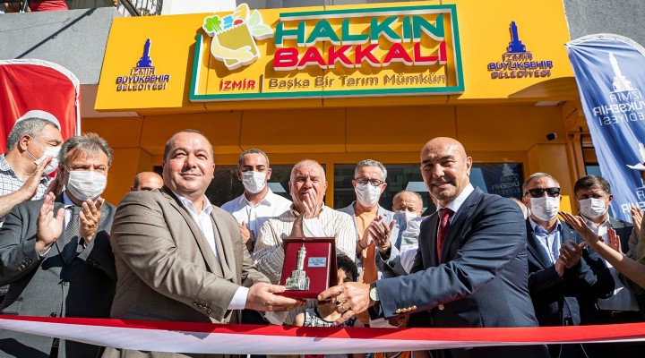 Halkın Bakkalı Menemen'de açıldı