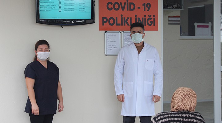 İzmir'deki Covid Poliklinik Hizmeti Veren Alanlar İçerisinde En İyisi Oldu