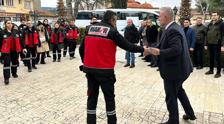 MENEMEN BELEDİYE ARAMA KURTARMA HAREKET ETTİ