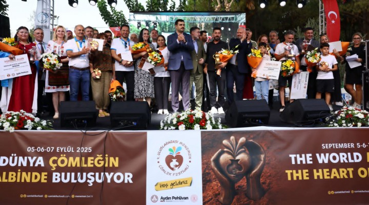 MENEMEN BELEDİYESİ ULUSLARASI ÇÖMLEK FESTİVALİ'NE MUHTEŞEM FİNAL