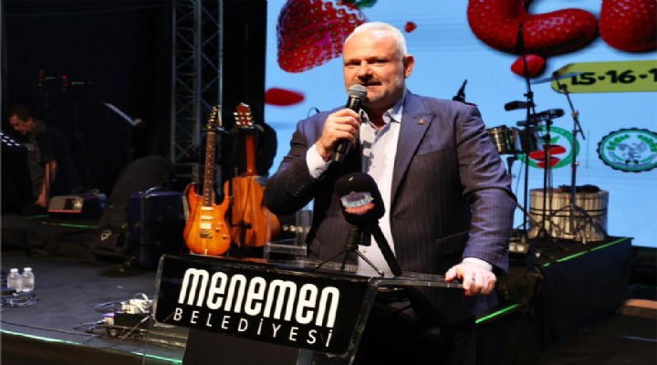 MENEMEN'DE FESTİVAL COŞKUSU YAĞMUR DİNLEMEDİ