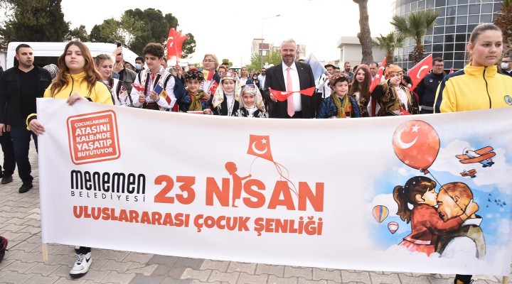 MENEMEN’DE ULUSLAR ARASI ÇOCUK ŞENLİĞİ