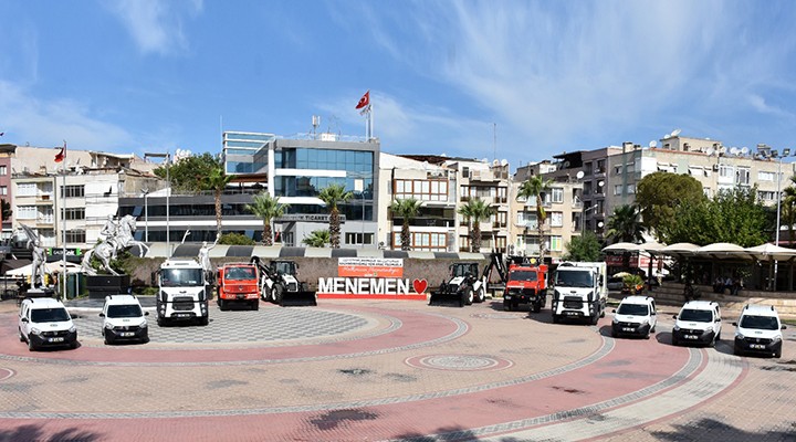 MENEMEN'E YENİ ARAÇ ALIM MÜJDESİ