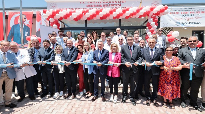 Menemen Ulukent Semt Polikliniği Açıldı
