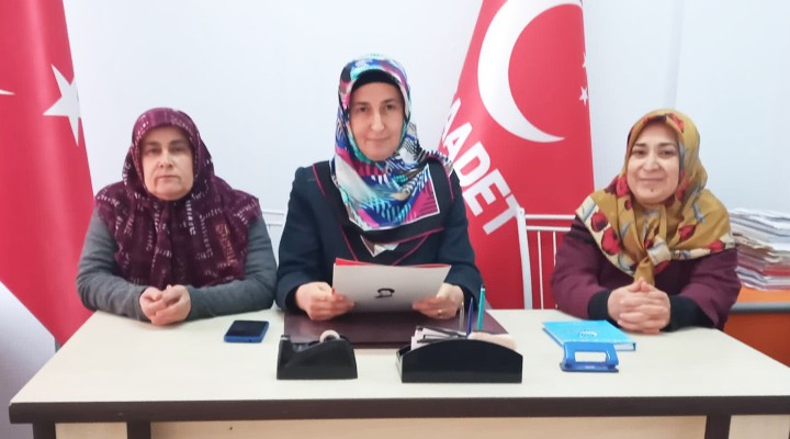 Saadet Partisi Menemen İlçe Kadın Kolları'ndan Yerli Malı Haftası Mesajı