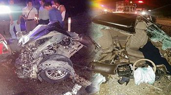 İzmir´de trafik kazası 2 ölü, 7 yaralı