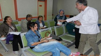 Menemen Devlet Hastanesi`nde Sağlığım İçin Okuyorum Projesi