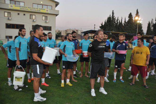 Menemen Belediyespor dan ALS`ye destek 