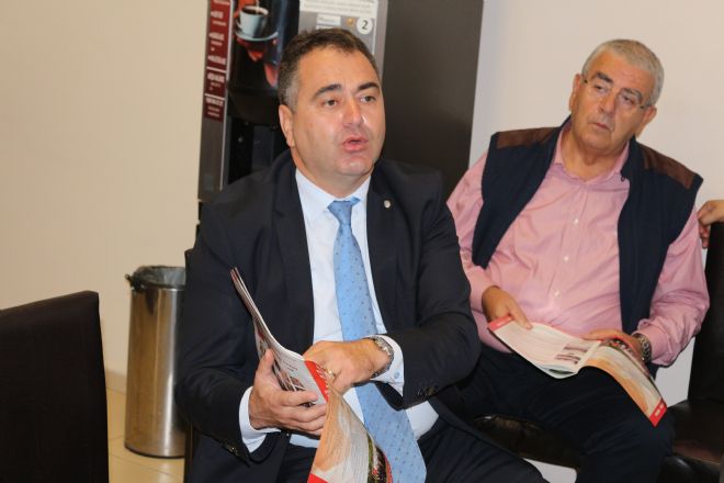 İzmir Barosu Başkan Adayı Aydın Özcan Menemen de 