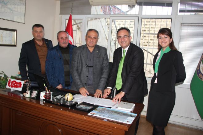Menemen Ziraat Odası  Denizbank la Protokol İmzaladı