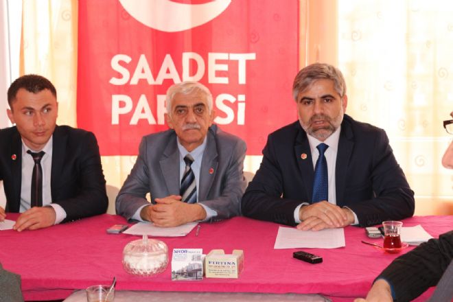 Saadet Partisi nden gündeme dair basın açıklaması 