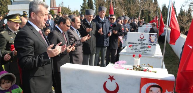 100 üncü yılında Çanakkale Şehitlerimizi yad ettik 