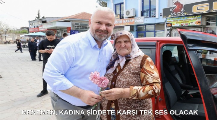 MENEMEN, KADINA ŞİDDETE KARŞI TEK SES OLACAK