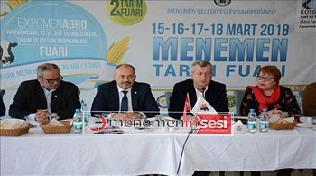 Muhtarlardan Tarım Fuarı´na tam destek Başkan Şahin: Menemen´i birlikte kalkındıracağız
