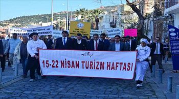 Foça'da Turizm Haftası Başladı