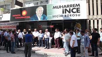 BAŞKAN ŞAHİN; ?MUHARREM İNCE GELECEK, MUTSUZLUK BİTECEK?