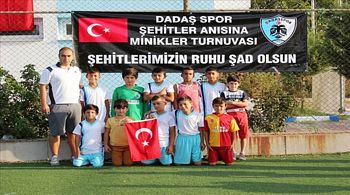 Şehitler Anısına Minikler Turnuvası