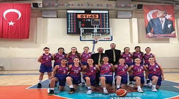 Menemen Belediyespor´lu Genç Basketçiler Farklı Galip