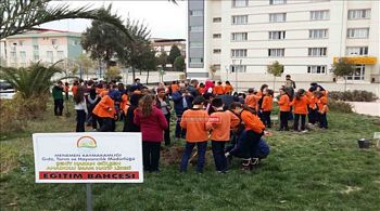 Eğitim Bahçesinde Tarımla Buluştular