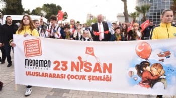 MENEMEN’DE ULUSLAR ARASI ÇOCUK ŞENLİĞİ